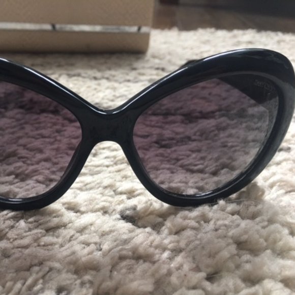 Jimmy Choo Black Valentina/s Sunglasses - Picture 8 of 9